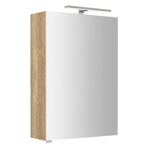 SAPHO - RIWA galérka s LED osvetlením, 50x70x17cm, dub Alabama RIW050-0022 vyobraziť