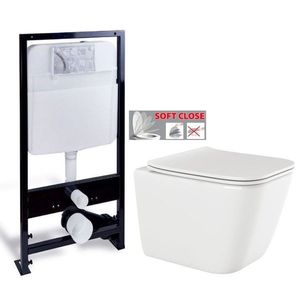 PRIM predstenový inštalačný systém bez tlačidla + WC INVENA PAROS + SEDADLO PRIM_20/0026 X RO1 vyobraziť