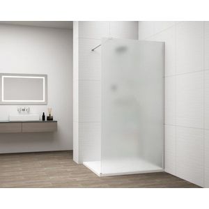 POLYSAN - ESCA CHROME jednodielna sprchová zástena na inštaláciu k stene, matné sklo, 1200 ES1112-01 vyobraziť
