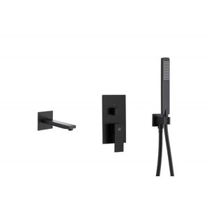 KFA - LOGON podomietková vaňová batéria, čierna 5139-401-81 vyobraziť