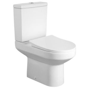 AQUALINE - VERMET WC kombi mísa, spodný/zadný odpad, biela VR038 vyobraziť