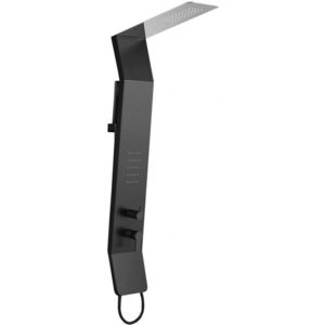 MEXEN - Yap sprchový panel, čierny/chróm 7612-02-77 vyobraziť