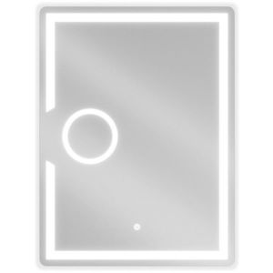 MEXEN - Onyx zrkadlo s osvetlením s kozmetickým zrkadlom 60 x 80, LED 600 9813-060-080-611-00 vyobraziť