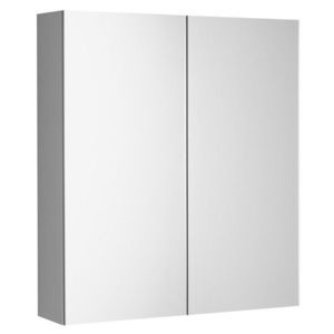 Bruckner - NEON galérka, dvojité zrkadlo, 60x66, 5cm, biela 501.200.0 vyobraziť