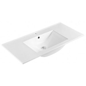 SAPHO - SLIM keramické umývadlo, nábytkové, 100x46, 5cm, biela 1601-100 vyobraziť