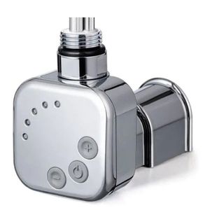 OLSEN SPA - Vykurovacia tyč BURG s termostatom - Farba vykurovacej tyče - Chróm, Typ pripojenia - Podomietkové, Výkon vykurovacej tyče - 600 W RDOHT160002 vyobraziť