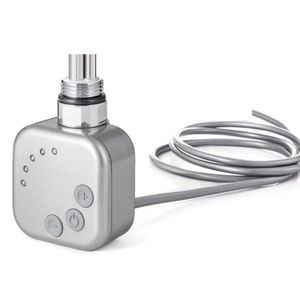 OLSEN SPA - Vykurovacia tyč BURG s termostatom - Farba vykurovacej tyče - Chróm - matný, Typ pripojenia - Rovný kábel, Výkon vykurovacej tyče - 500 W RDOHT2RK50003 vyobraziť