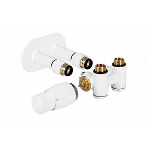 HOPA - THERMCOMBI-SET, stredový ventil s pripojením pre elektrickú tyč - Farba - Biela, Variant - Ľavá RDTHERMCOMSETLW vyobraziť