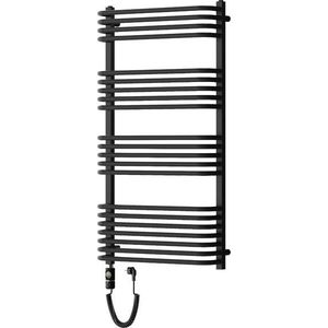 MEXEN/S - Apollo radiátor + vykurovacia tyč 1210 x 650 mm, 900 W, čierna W117-1210-650-2900-70 vyobraziť