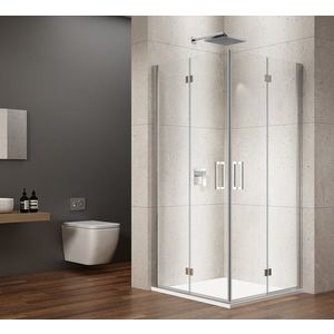 GELCO - LORO štvorcová sprchová zástena 900x900 rohový vstup GN4790-01 vyobraziť