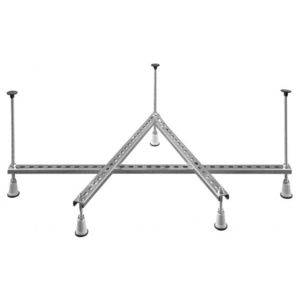 POLYSAN - Nosná konštrukcia pre hlbokú vaničku VISLA 80x80cm FR4580 vyobraziť
