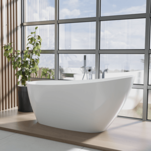 H K - Voľne stojaca akrylátová vaňa Cameron 170x80 cm Cameron170 vyobraziť