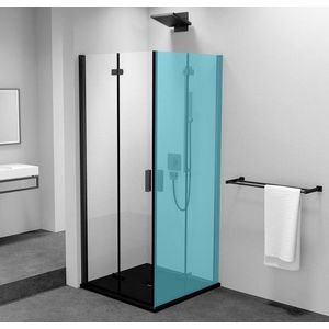 POLYSAN - ZOOM BLACK sprchové dvere skladacie 800 lavé, číre sklo ZL4815BL vyobraziť