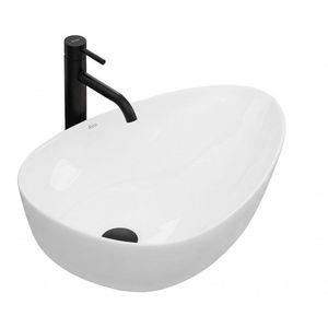 REA - Umývadlo na dosku Greta 56x39 biele REA-U8536 vyobraziť