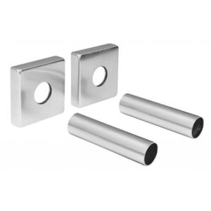 SAPHO - Set krycích roziet hranatých, nerez mat CP812 vyobraziť