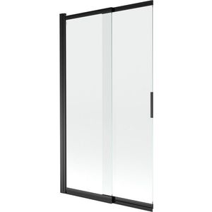 MEXEN - Fox 2-krídla posuvná vaňová zástena 100 x 150, transparent, čierna 891-100-002-70-00 vyobraziť