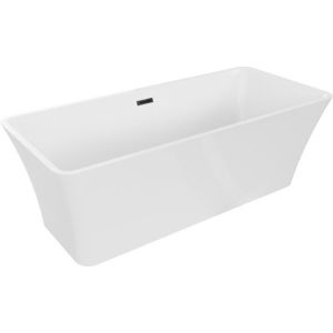 MEXEN/S - Tonia vaňa voľne stojaca 170 x 75, biela, sifón a prepad čierna 52171707500-70 vyobraziť