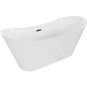 MEXEN/S - Celia vaňa voľne stojaca 170 x 75, biela, sifón a prepad čierna 52331707500-70 vyobraziť