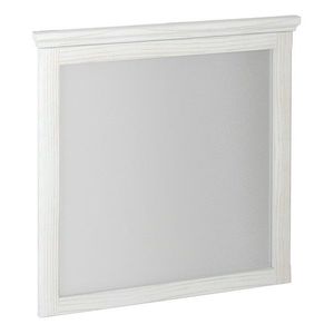 SAPHO - CROSS zrkadlo v drevenom ráme 70x80cm, starobiela CR212 vyobraziť