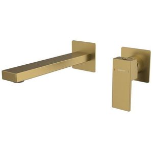 SAPHO - CUBEMIX podomietková dvojprvková umývadlová batéria, zlato mat CM008GB vyobraziť