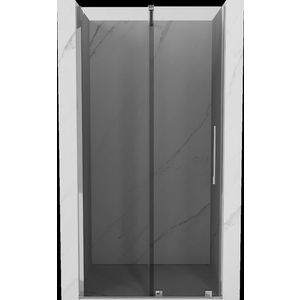 MEXEN/S - Velár posuvné sprchové dvere 120, grafit, chróm 871-120-000-41-01 vyobraziť