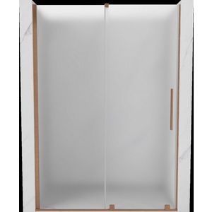 MEXEN/S - Velár posuvné sprchové dvere 150, dekor, meď kartáčovaná 871-150-000-31-65 vyobraziť