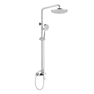 Mereo Eve sprchová batéria s hlavovou guľatou sprchou, šedá CBE60104SAE vyobraziť