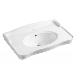 SAPHO - ANTIK keramické umývadlo 80x50cm, biela AN080 vyobraziť