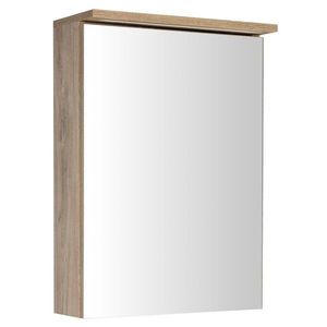 AQUALINE - KAWA STRIP Galérka s LED osvetlením 50x70x22cm, dub emporio WGL35S vyobraziť