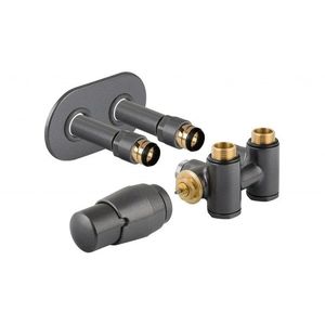 HOPA - THERMCOMB-SET, stredový ventil (Z4K) s pripojením pre elektrickú tyč - Farba - Anthracite, Variant - Ľavá RDTHERMCOMSETLA vyobraziť