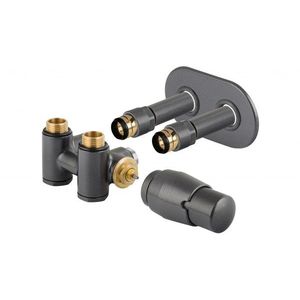 HOPA - THERMCOMB-SET, stredový ventil (Z4K) s pripojením pre elektrickú tyč - Farba - Anthracite, Variant - Pravá RDTHERMCOMSETRA vyobraziť