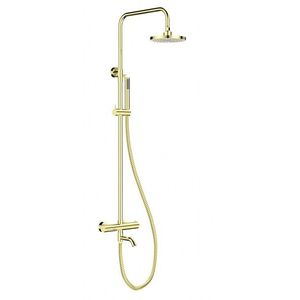 BESCO - Nástenný termostatický sprchový a vaňový set VEO zlatá lesklá BABPVNTIJZ vyobraziť