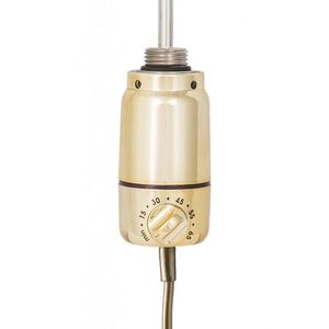 OLSEN SPA - Vykurovacia tyč PATRONA s termostatom - Farba vykurovacej tyče - Zlatá lesklá, Výkon vykurovacej tyče - 150 W RADPST154 vyobraziť