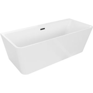 MEXEN/S - Volta vaňa voľne stojaca 170 x 75, biela, sifón a prepad čierna 51131707500-70 vyobraziť