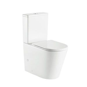 Mereo WC kombi, vyvýšené, vario odpad, kapotované, Smart Flush RIMLESS, keramické, vr. sedátka VSD92T1 vyobraziť