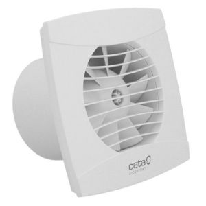 CATA - UC-12 TH kúpeľňový ventilátor axiálny s automatom, 12W, potrubie 120, biela 01300200 vyobraziť