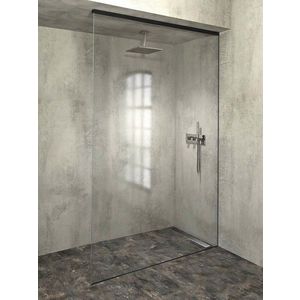 POLYSAN - ARCHITEX sada na neviditeľné upevnenie skla, podlaha-stena-strop, 1610x2600, čierna mat AL2616B vyobraziť