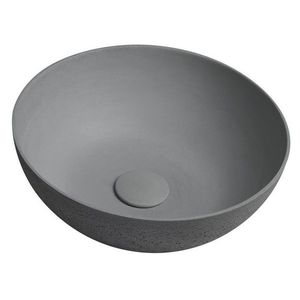 SAPHO - FORMIGO betónové umývadlo na dosku, primere 39cm, šedá mat FG317 vyobraziť