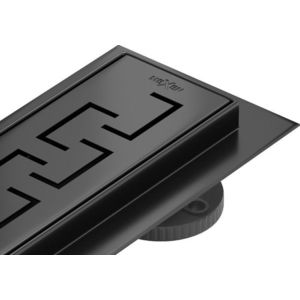 MEXEN/S - Flat 360° M15 podlahový žľab otočný 100, čierny 1724100-40 vyobraziť