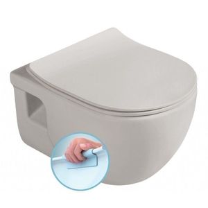 SAPHO - BRILLA závesná WC misa, Rimless, 36, 5x53cm, latte mat 100614-114 vyobraziť