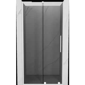MEXEN/S - Velar L posuvné sprchové dvere 110, grafit, biela 871-110-003-41-20 vyobraziť