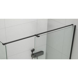 POLYSAN - ESCA univerzálná vzpera k zástenám 1400, čierna mat ES7225 vyobraziť