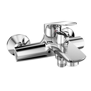 Mereo Vaňová nástenná batéria, Eve, bez príslušenstva, 150 mm, chróm CBV90104 vyobraziť