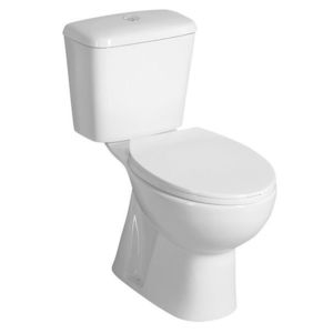 AQUALINE - MANUEL WC kombi, dvojité tlačidlo 3/6 l, spodný odtok, biela PS8814 vyobraziť