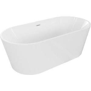 MEXEN/S - Luna vaňa voľne stojaca 170 x 80, biela, sifón a prepad biela 52031708000-20 vyobraziť