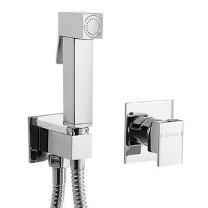 SAPHO - SPECTRE podomietková batéria s bidetovou spŕškou Latus, hranatá 1102-40-01 vyobraziť