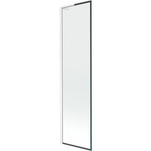 MEXEN/S - Next L vaňová zástena FIX 50 x 150, čierna vzor, biela 895-050-000-03-70-20 vyobraziť