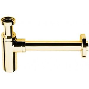 SAPHO - Umývadlový sifón 5/4", odpad 32, guľatý, zlato SI517 vyobraziť