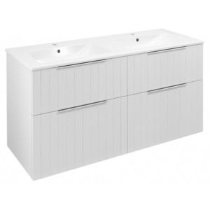 SAPHO - CIRASA STRIP umývadlová skrinka 118, 4x64x46cm, biela matná CR121-3131S-21 vyobraziť