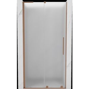 MEXEN/S - Velar L posuvné sprchové dvere 120, dekor, meď kartáčovaná 871-120-003-31-65 vyobraziť